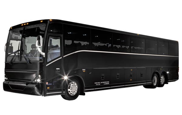Motor Coach (Luxury Motor Coach) — MSP Car Service up to 55 passengers chauffeured vehicle for Minneapolis–St. Paul airport transfers, corporate travel, and group transportation