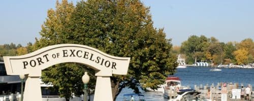 Excelsior, Minnesota on Lake Minnetonka's south shore — MSP Car Service luxury car service and wedding transportation